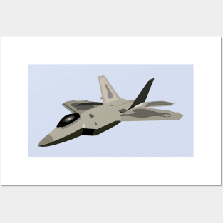 F22 Raptor Jet Fighter Posters and Art